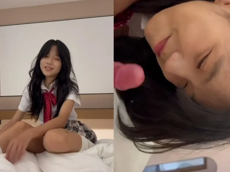Em loli dễ thương liếm của quý biến em thành con đào nứng lồn p1